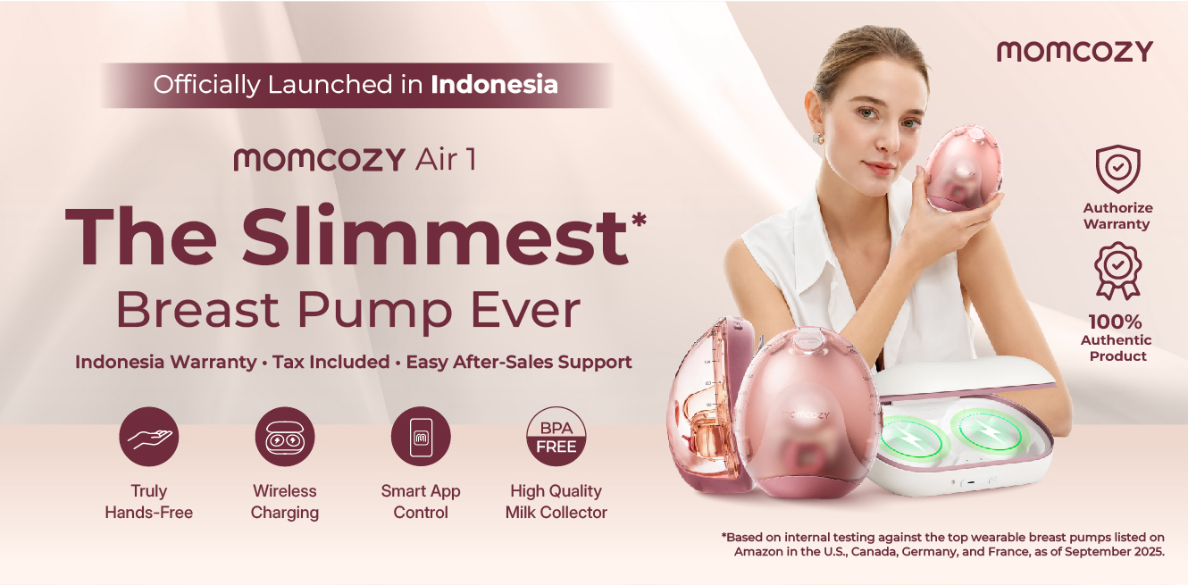The Slimmest Breast Pump Ever, Momcozy Air 1