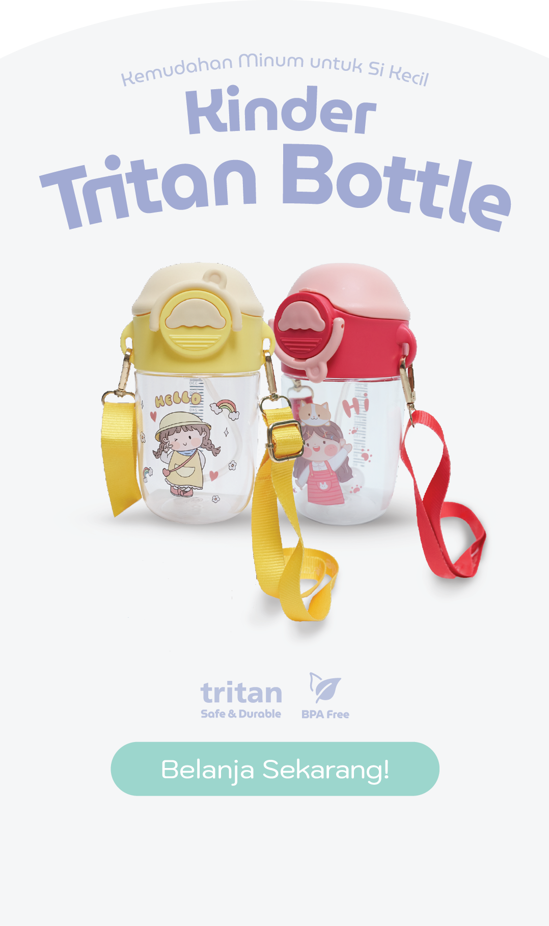 tritan bottle banner