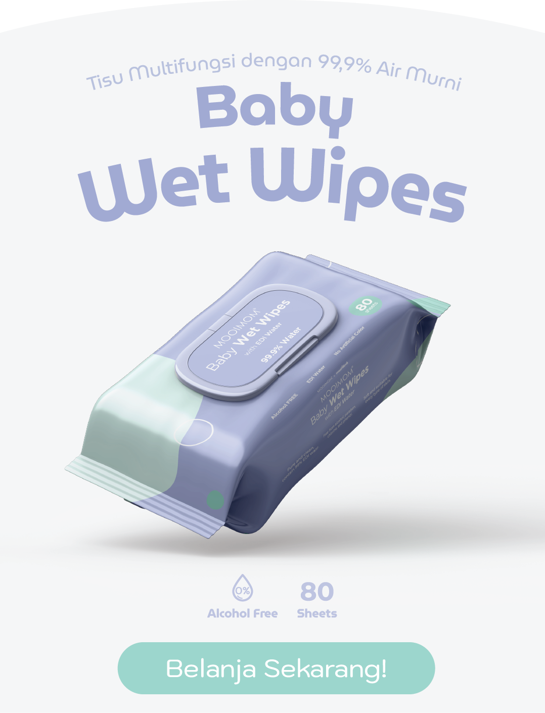 wet wipes banner