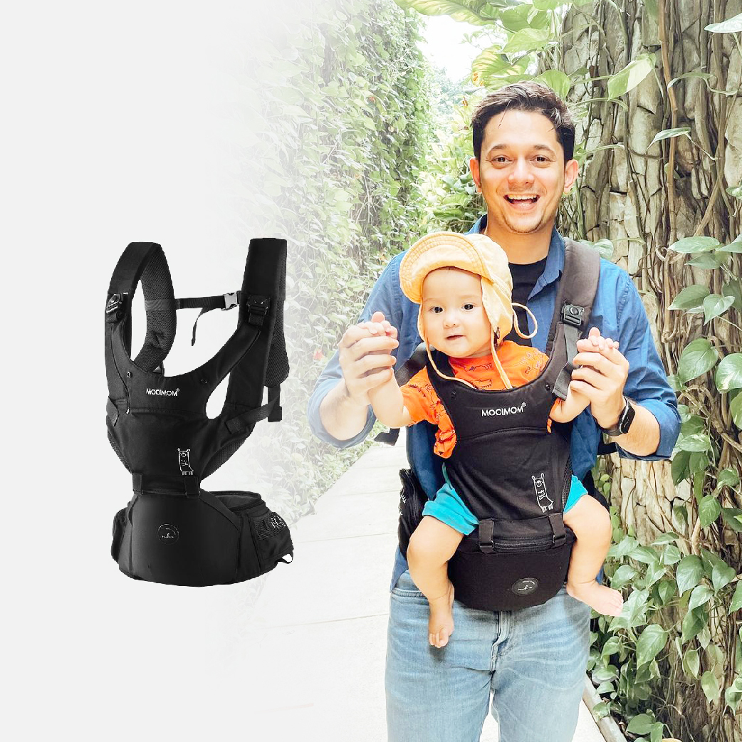 MOOIMOM X Nero Boanco Lightweight Hipseat Carrier