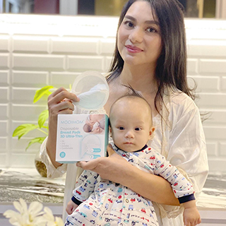 MOOIMOM Disposable Breast Pad nyaman banget dipakainya!