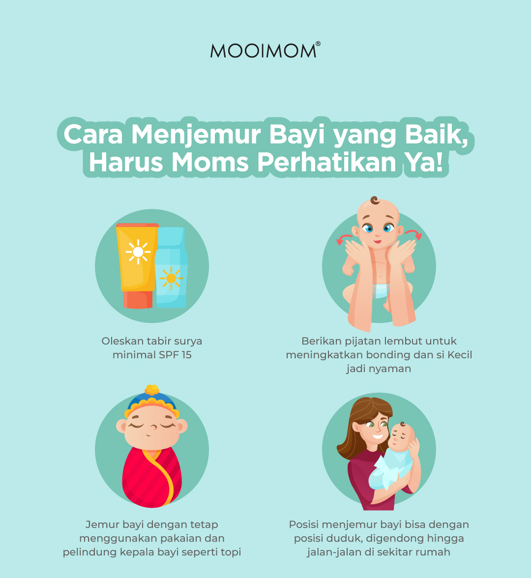 menjemur bayi mooimom mamapedia