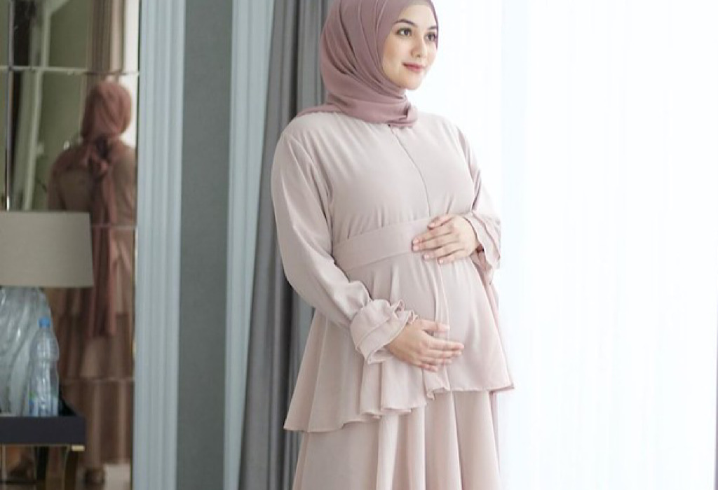 model baju hamil trendy berhijab