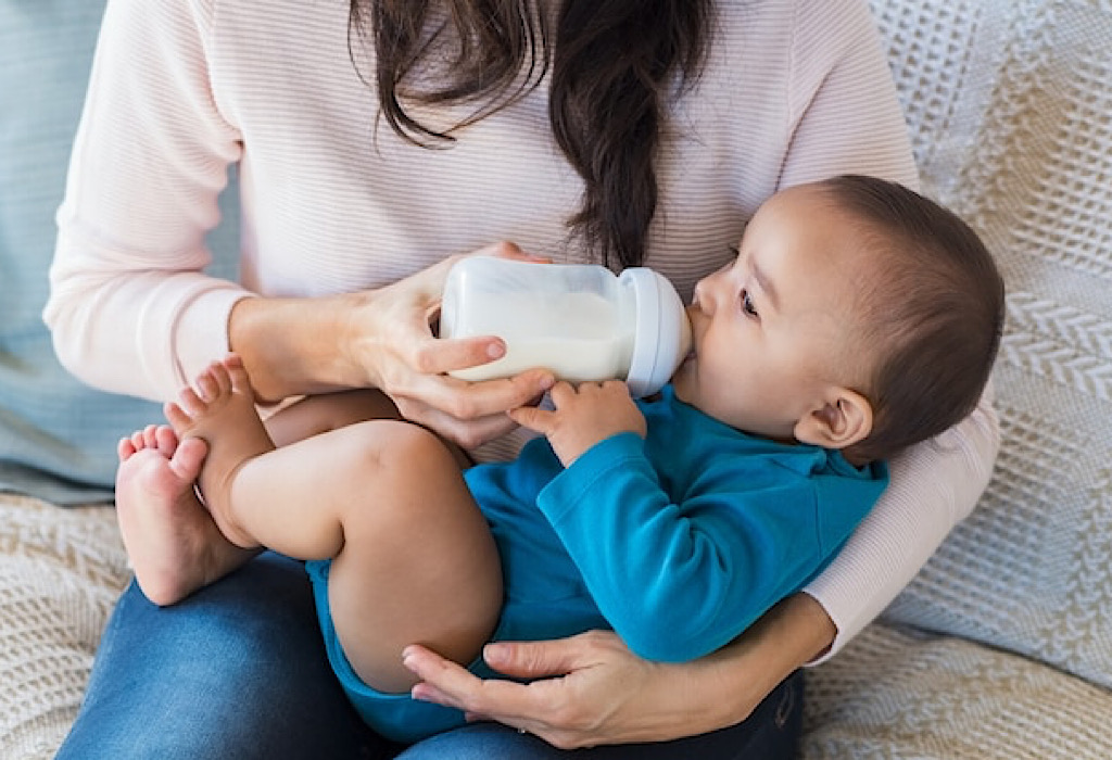 susu kambing, susu kambing untuk bayi