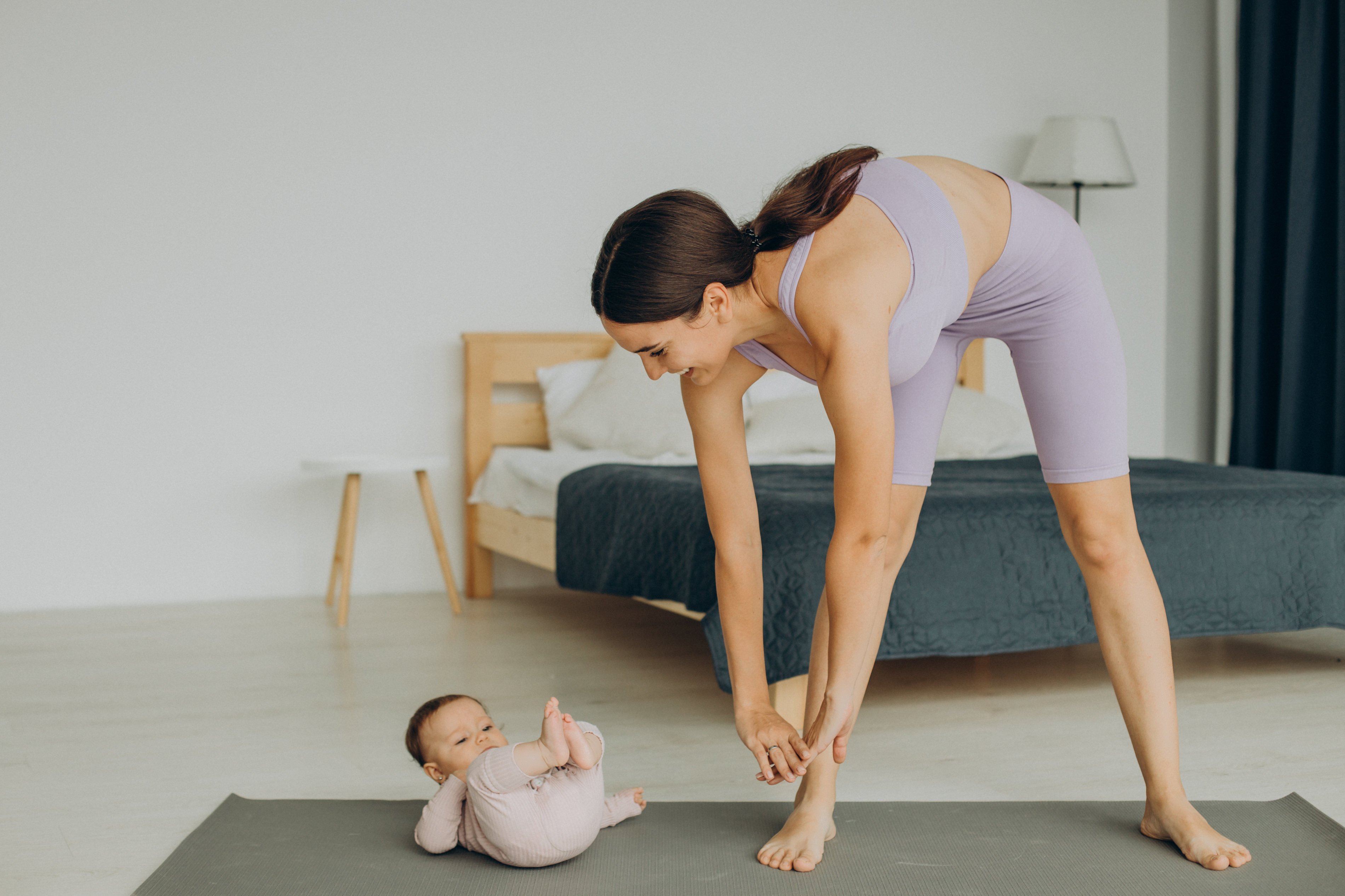 yoga dengan si kecil