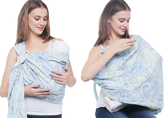 Baby Ring Sling si Gendongan Bayi yang Multifungsi