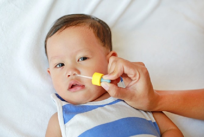 Moms, Lakukan Ini Jika Hidung Bayi Tersumbat