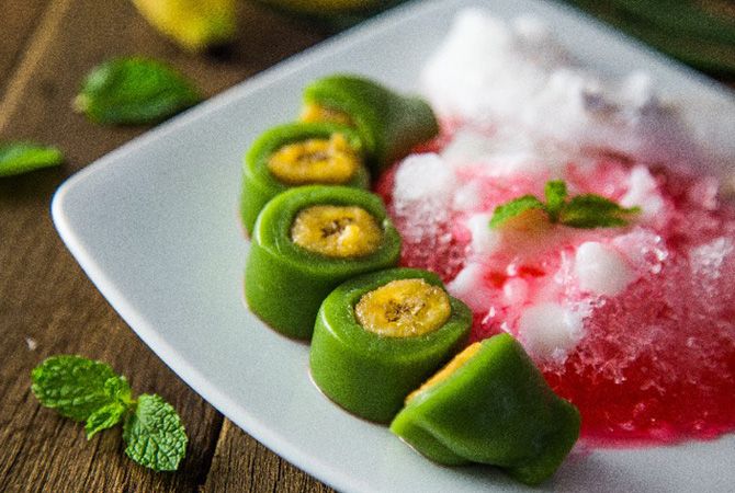 Resep Mudah Membuat Es Pisang Ijo