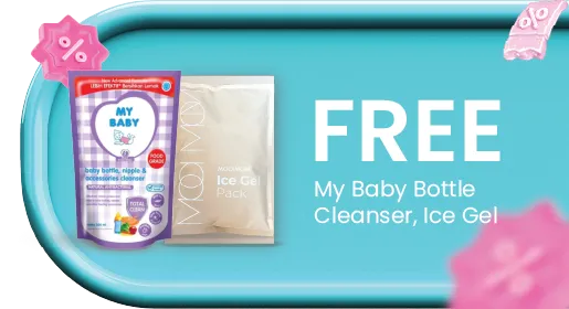 MOOIMOM B9 Pro Set Electric Breast Pump label