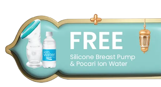 MOOIMOM basic B9 Electric Breast Pump with Stimulation Mode (Pro Set) label