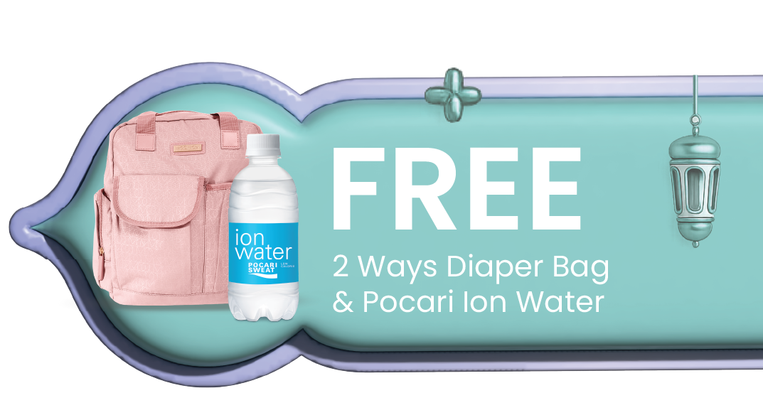 MOOIMOM M3 Pro 2pcs - Air Flow Handsfree Electric Breast Pump label