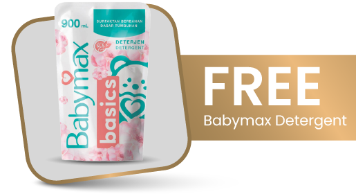 MOOIMOM Bamboo Postpartum Belly Band - Korset Setelah Melahirkan Caesar & Normal label