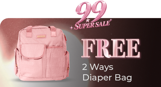 MOOIMOM M3 Pro 2 Pcs dan 2Ways Pink label