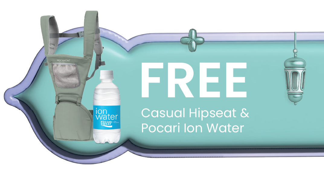 MOOIMOM Korset Hamil, Pasca-melahirkan, Caesar 2in1 Premium Bamboo Corset label