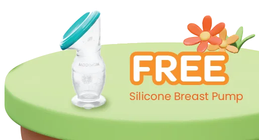 MOOIMOM Wireless Electric Breast Pump M3 2 Pcs - Pompa ASI Elektrik Wireless label