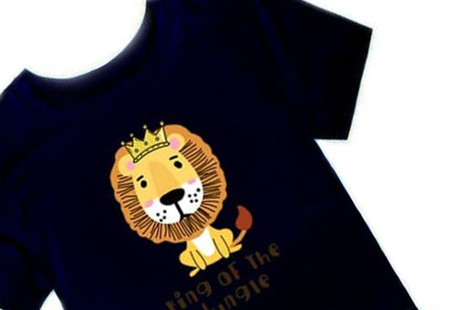 Little Fresco Kaos Anak King Of Jungle description image