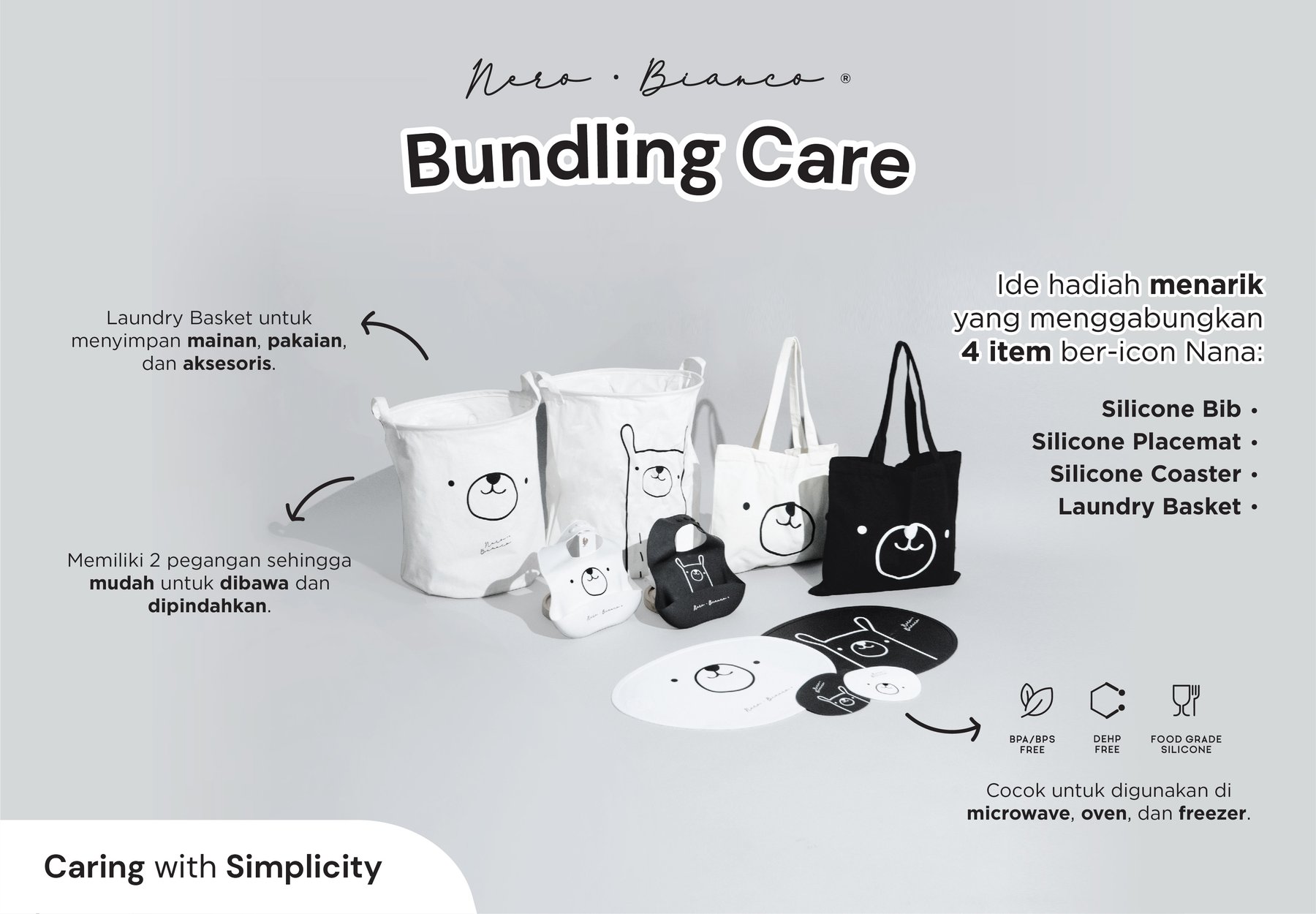 Nero Bianco Maxi Bundling Care description image