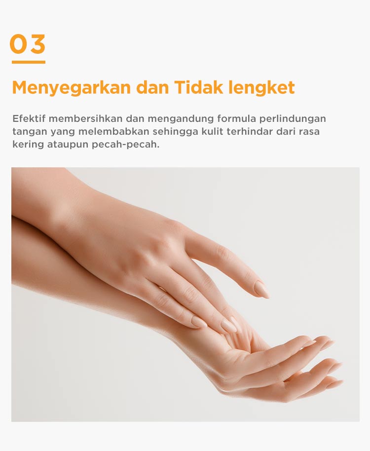 Oh My Orange Antibacterial Hand Wash - Sabun Cuci Tangan description image