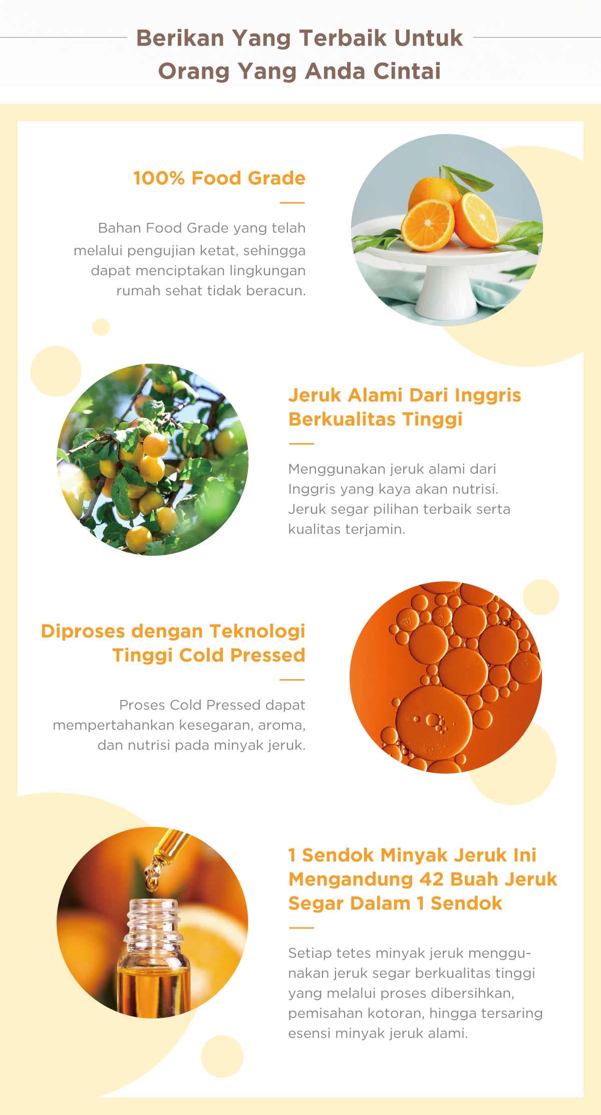 Oh My Orange Antibacterial Spray - Pembersih Tangan Anak description image