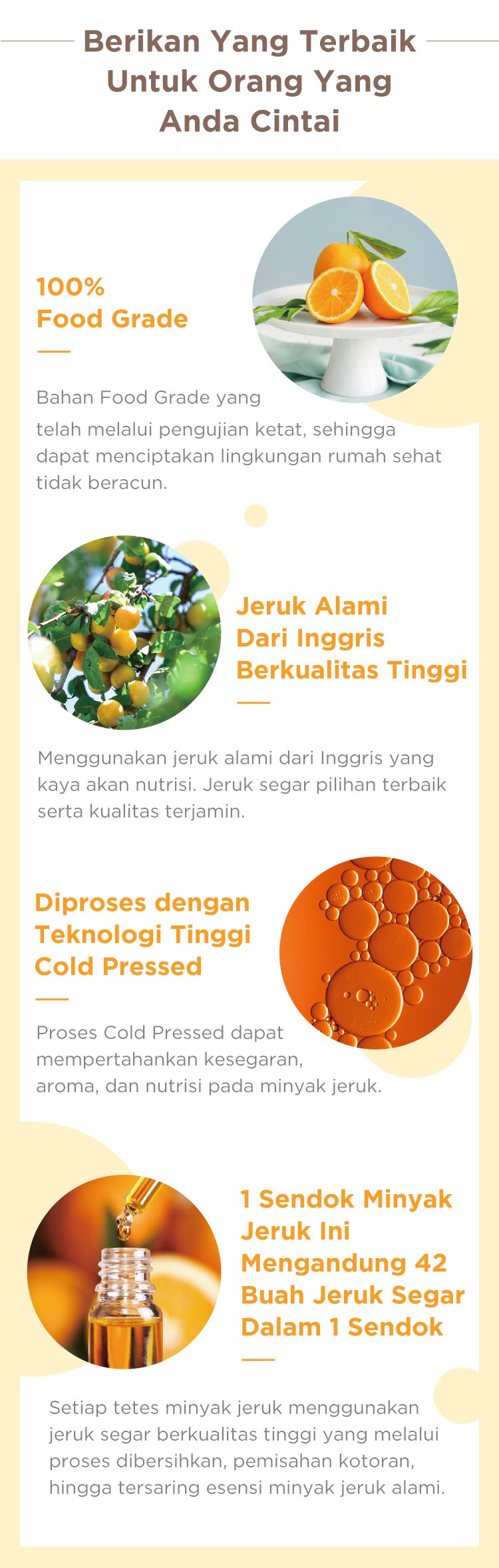 Oh My Orange Antibacterial Spray - Pembersih Tangan Anak description image