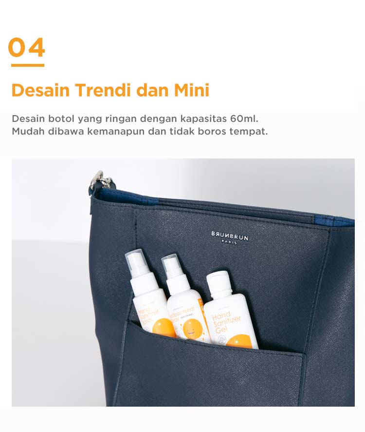 Oh My Orange Hand Sanitizer Gel - Pembersih Tangan Antibakteri description image