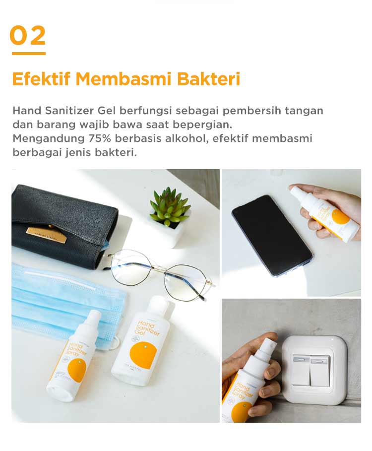 Oh My Orange Hand Sanitizer Spray - Pembersih Tangan Antibakteri description image