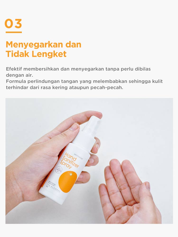 Oh My Orange Hand Sanitizer Spray - Pembersih Tangan Antibakteri description image