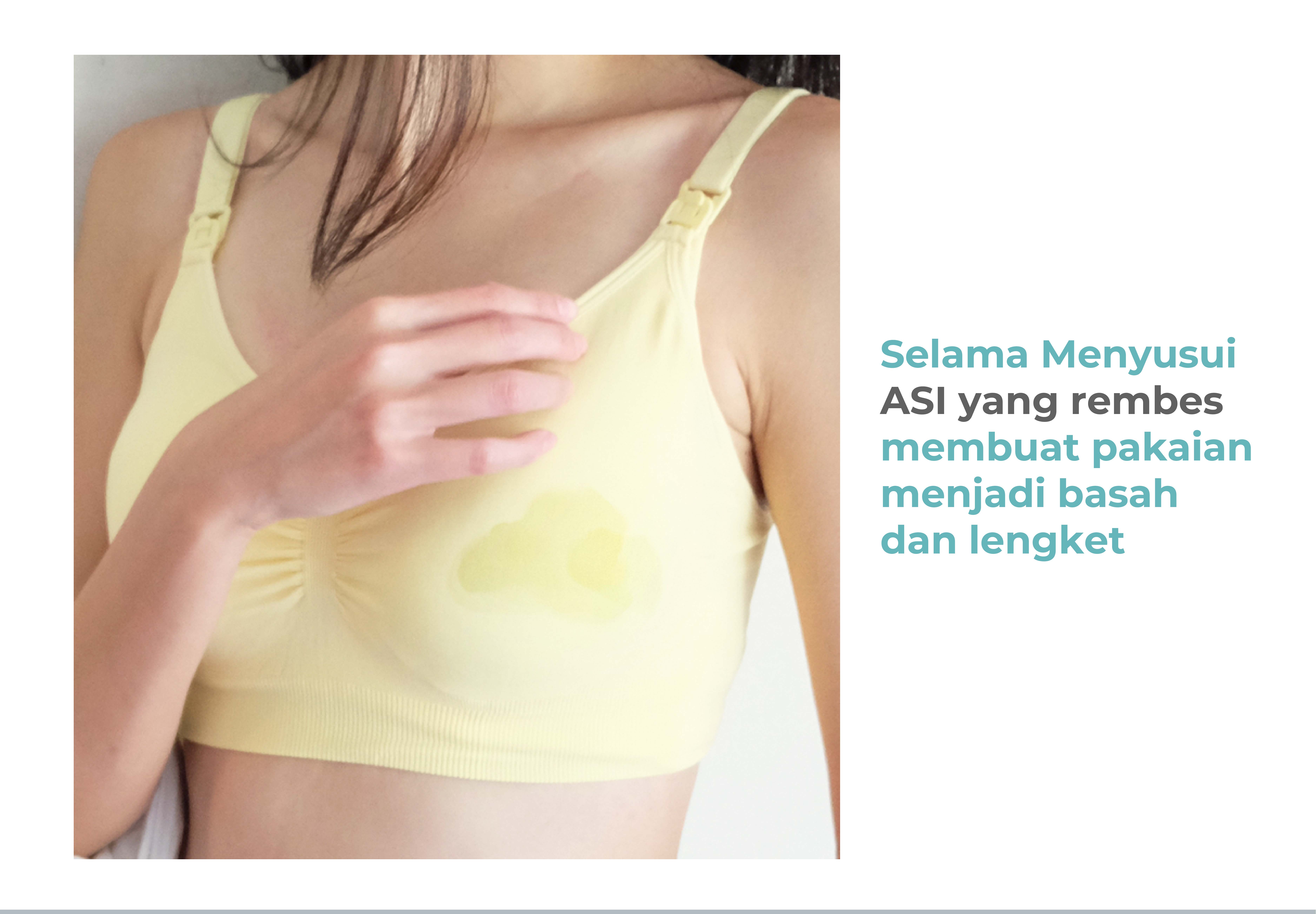 MOOIMOM Disposable Breast Pads (30pcs) - Penyerap ASI Sekali Pakai description image