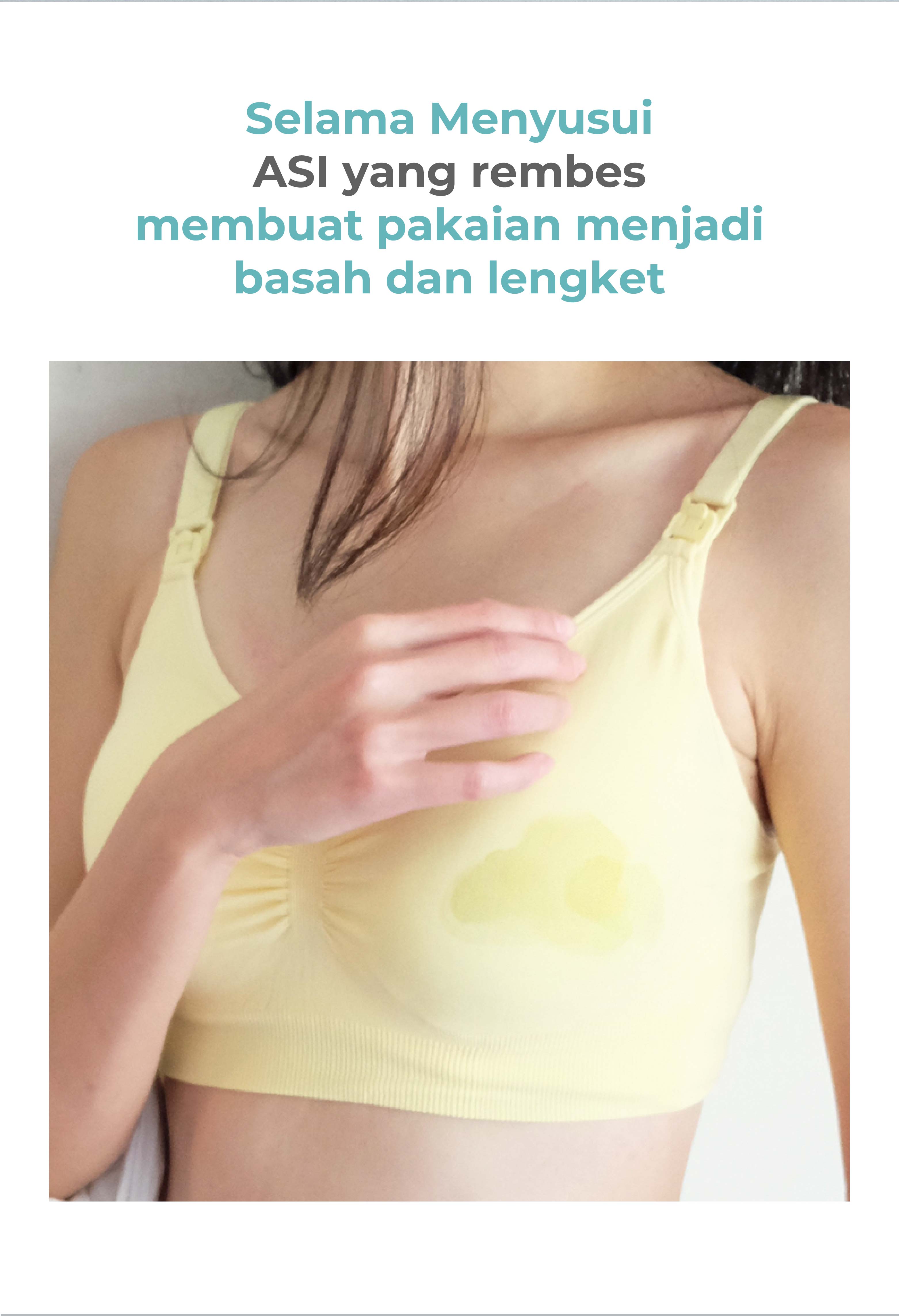 MOOIMOM Disposable Breast Pads (30pcs) - Penyerap ASI Sekali Pakai description image