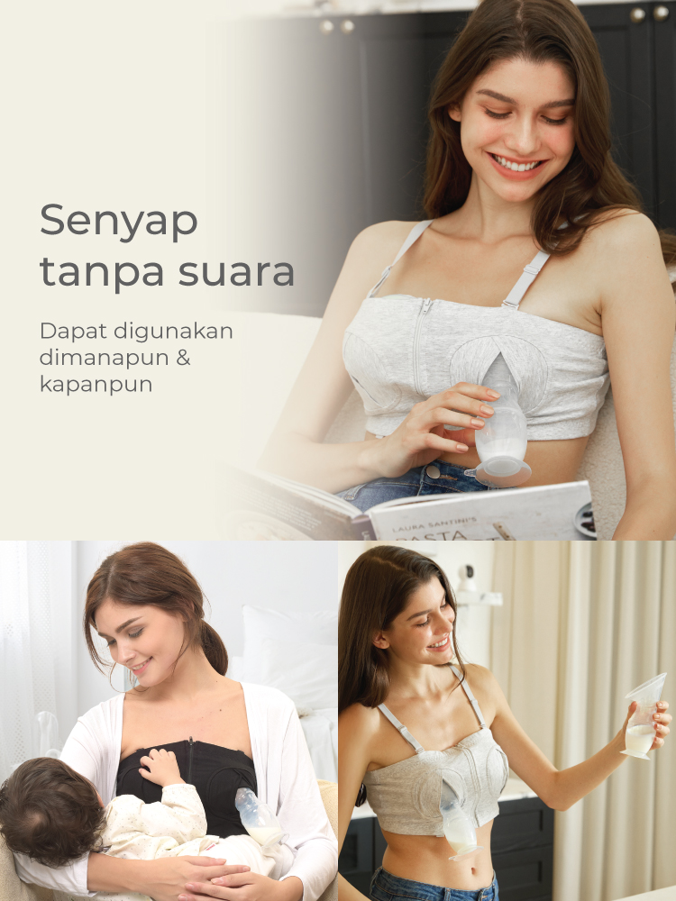 MOOIMOM Silicone Breast Pump - Pompa ASI MOOIMOM description image
