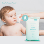 MOOIMOM Edi Pure Water Wet Wipes (16pack) - Tisu Basah