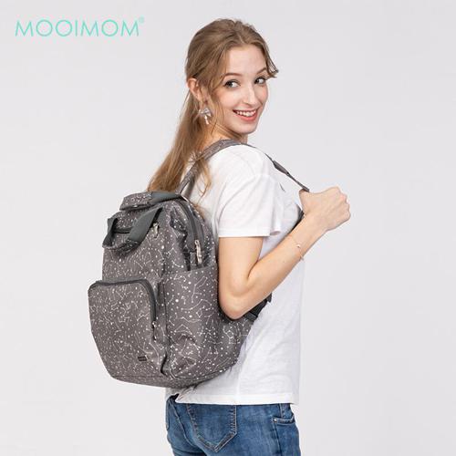 MOOIMOM Fashionable Diaper Bag - Tas Perlengkapan Bayi