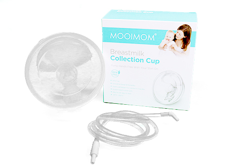 MOOIMOM Handsfree Breastmilk Collection Cup - Penampung ASI Alternatif description image