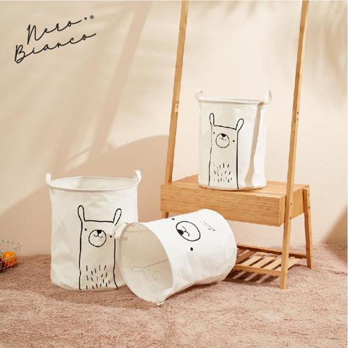 Nero Bianco Laundry Basket - Keranjang Pakaian