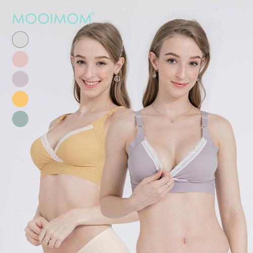 MOOIMOM Extra Soft Crossover Maternity & Nursing Bra image