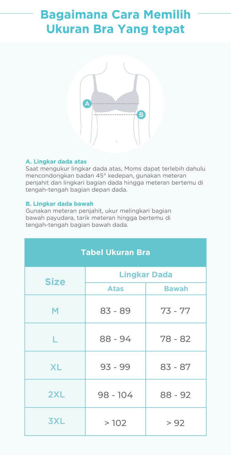 MOOIMOM Extra Soft Crossover Maternity & Nursing Bra description image