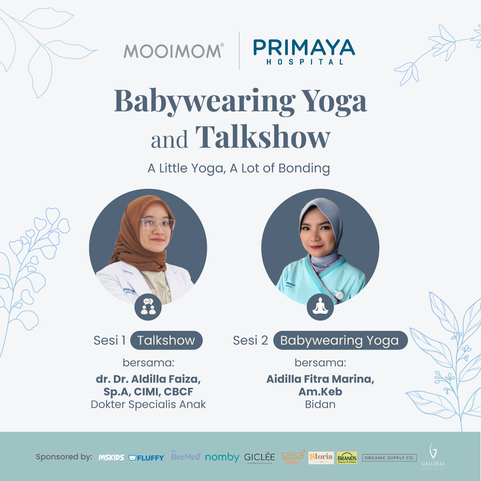 Babywearing Yoga at RS Primaya Kelapa Gading - Foto 3
