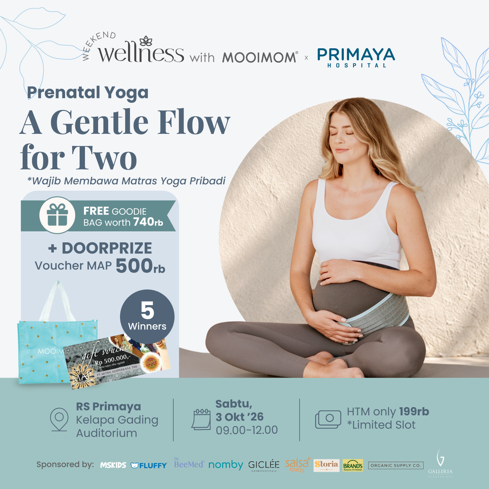 Prenatal Yoga at RS Primaya Kelapa Gading