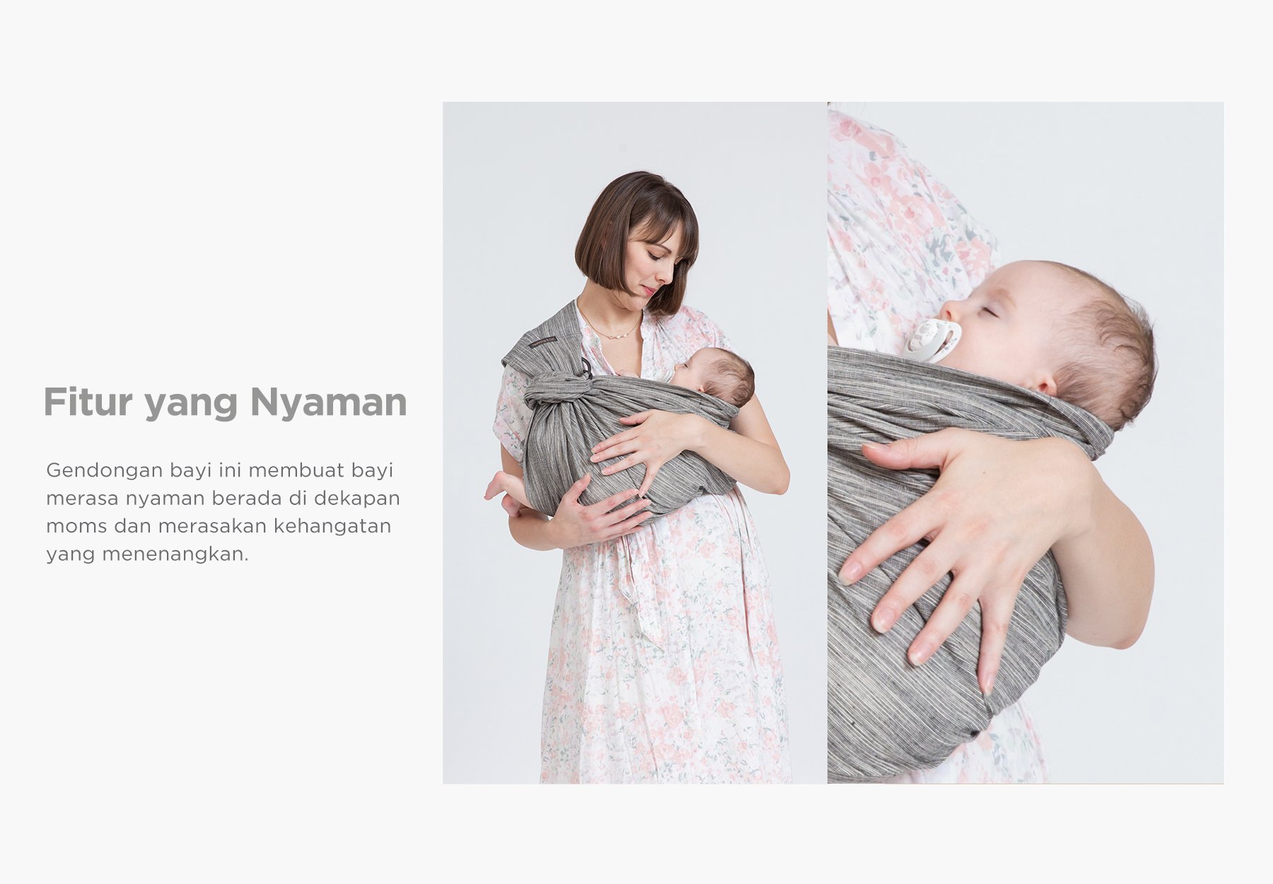 Tweeling & Co. Gendongan Bayi - Gendongan Bayi Kain description image