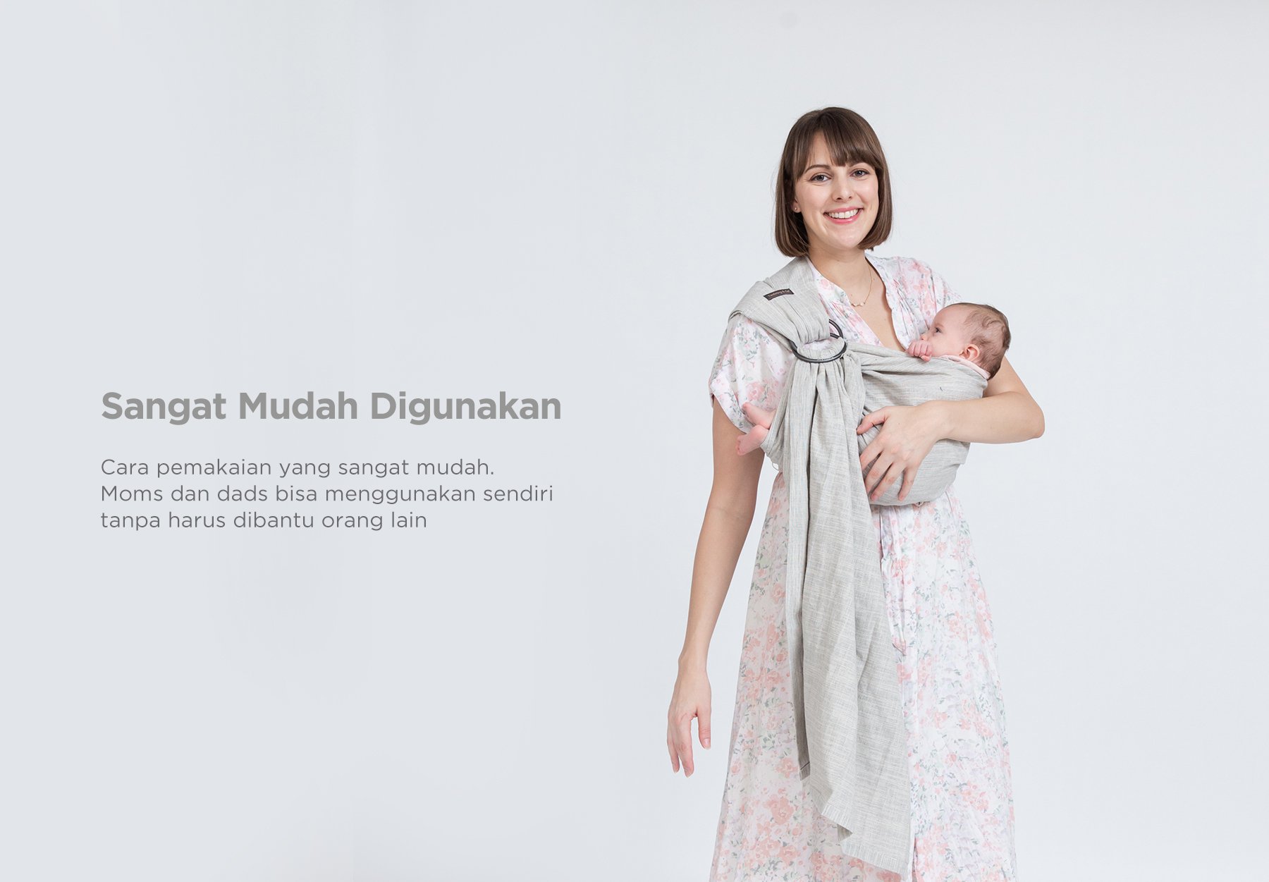 Tweeling & Co. Gendongan Bayi - Gendongan Bayi Kain description image