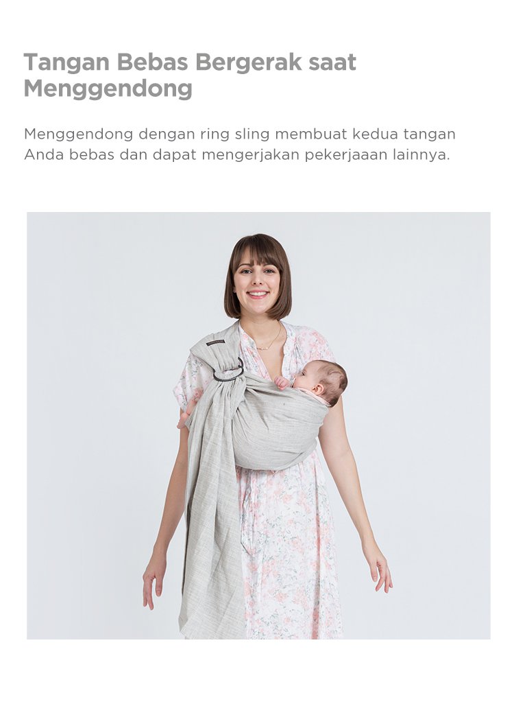 Tweeling & Co. Gendongan Bayi - Gendongan Bayi Kain description image