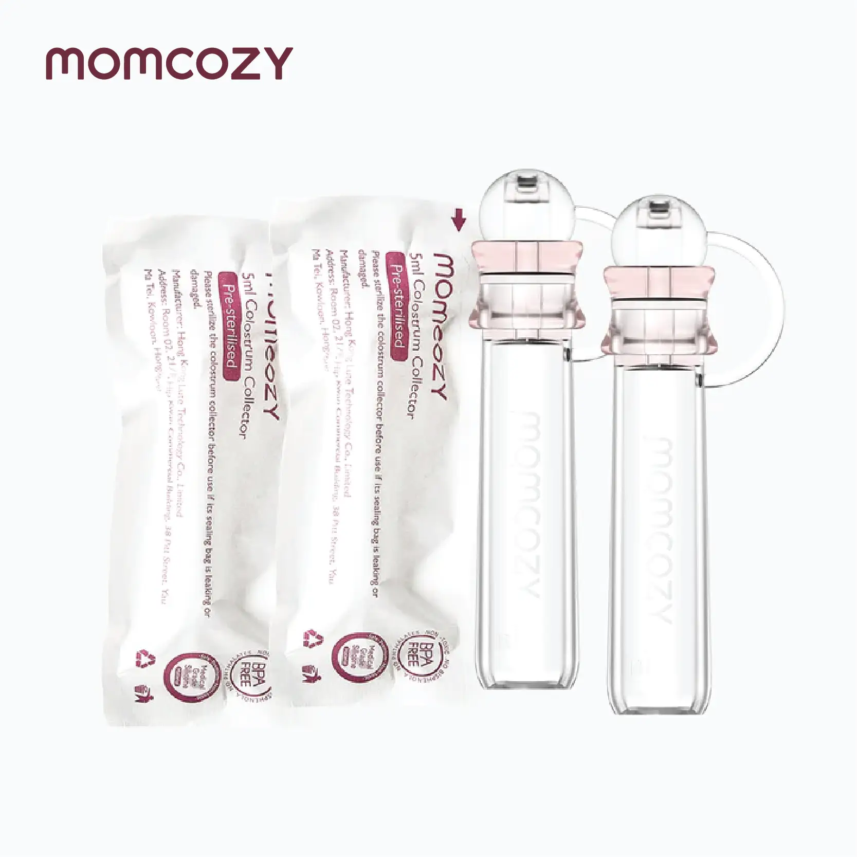 Momcozy Colostrum Reusable Breast Milk Collector - 6pcs