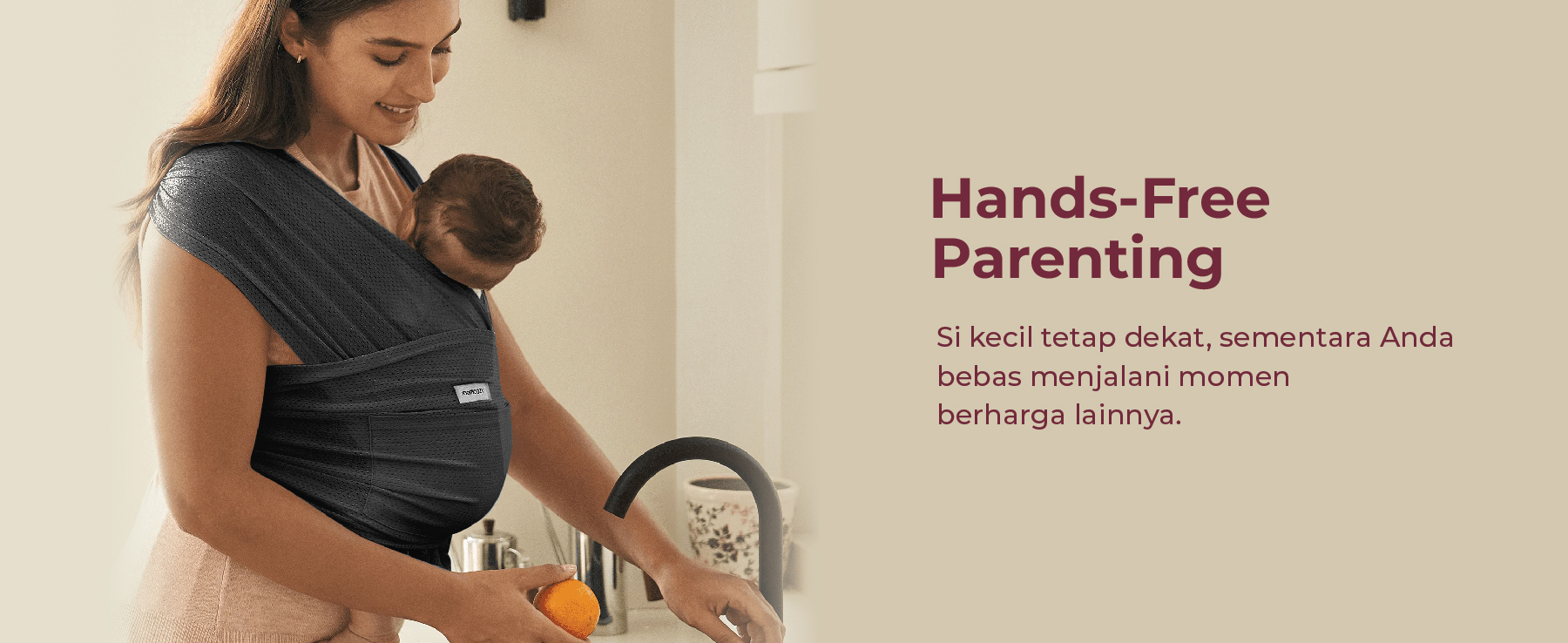 Momcozy Baby Carrier AirMesh description image