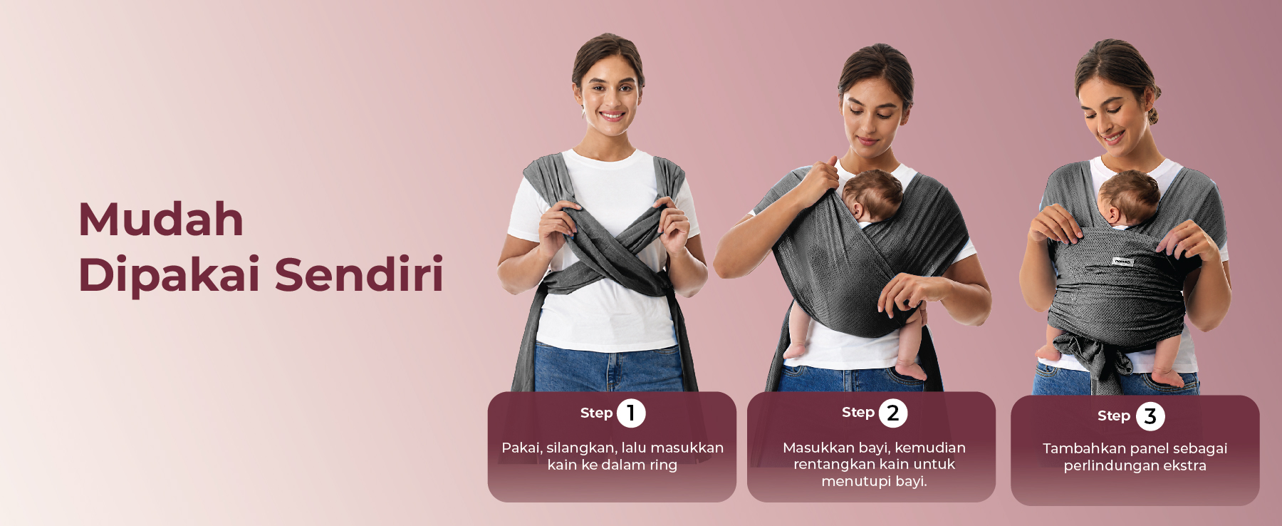 Momcozy Baby Carrier AirMesh description image