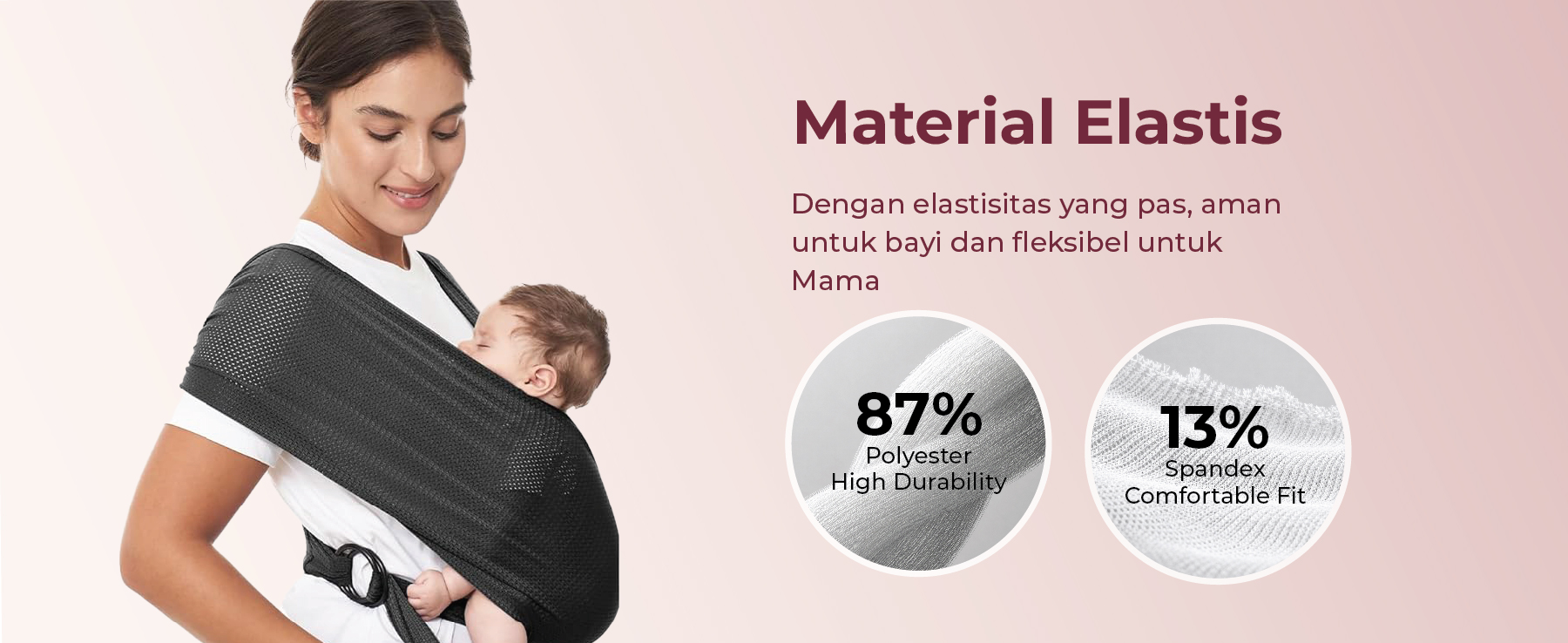 Momcozy Baby Carrier AirMesh description image