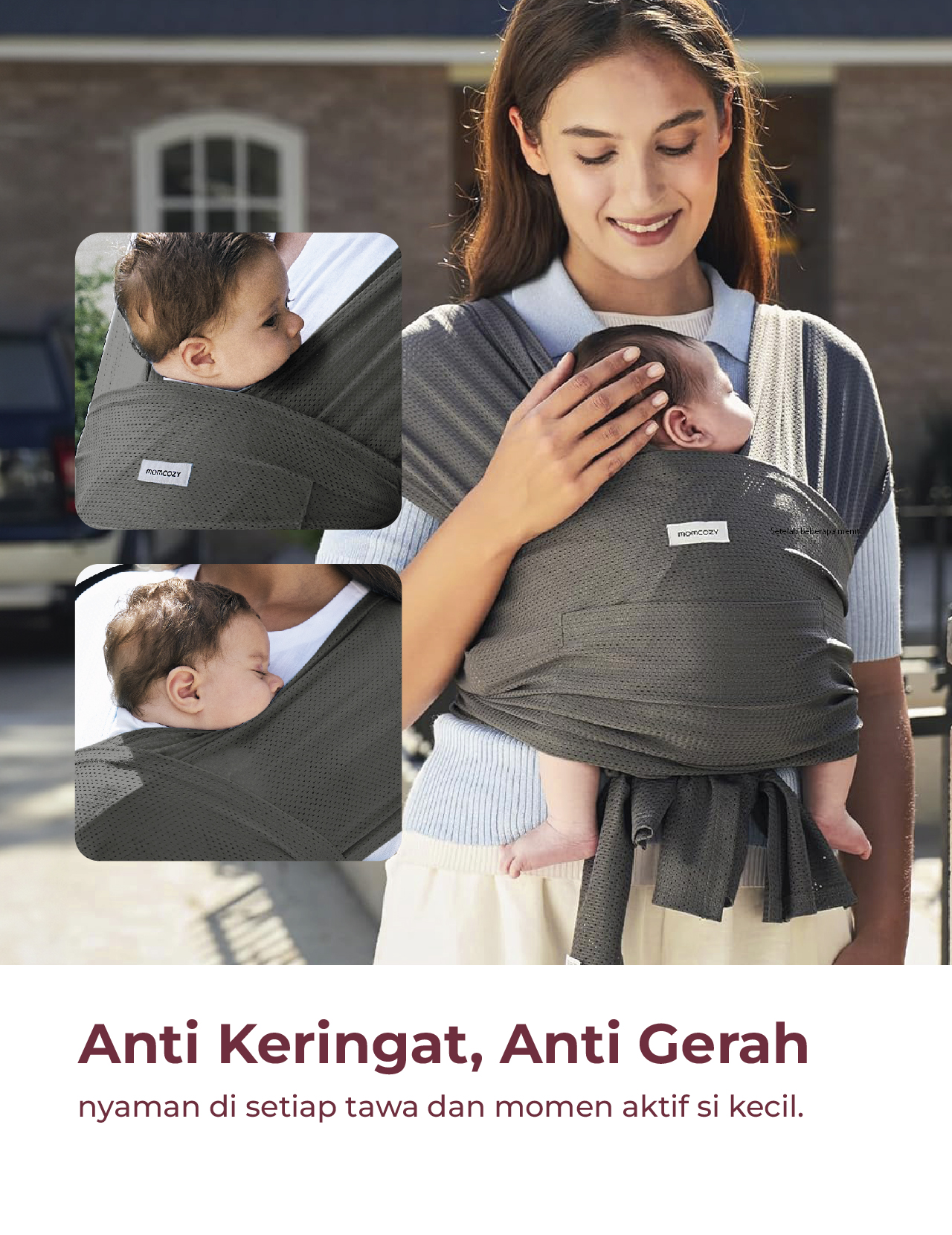 Momcozy Baby Carrier AirMesh description image