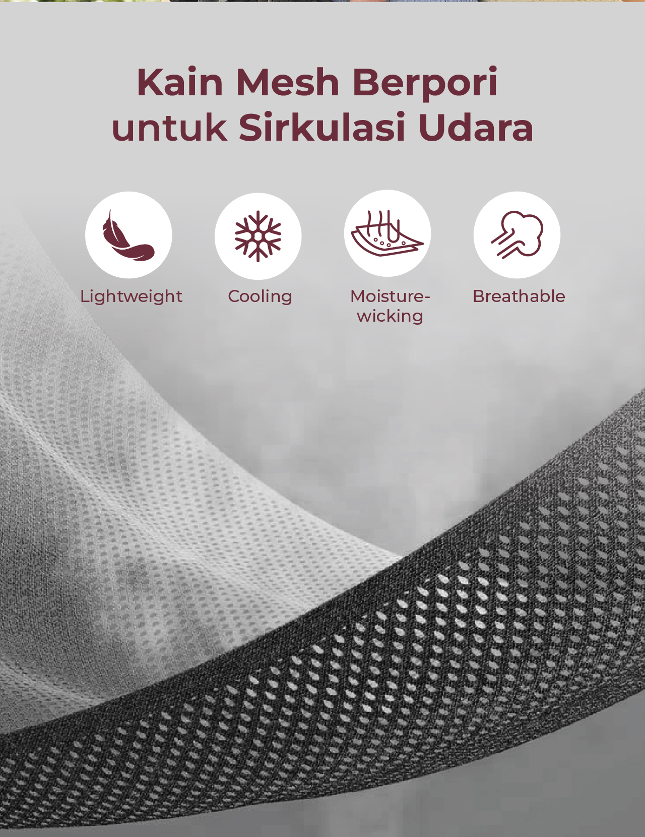 Momcozy Baby Carrier AirMesh description image