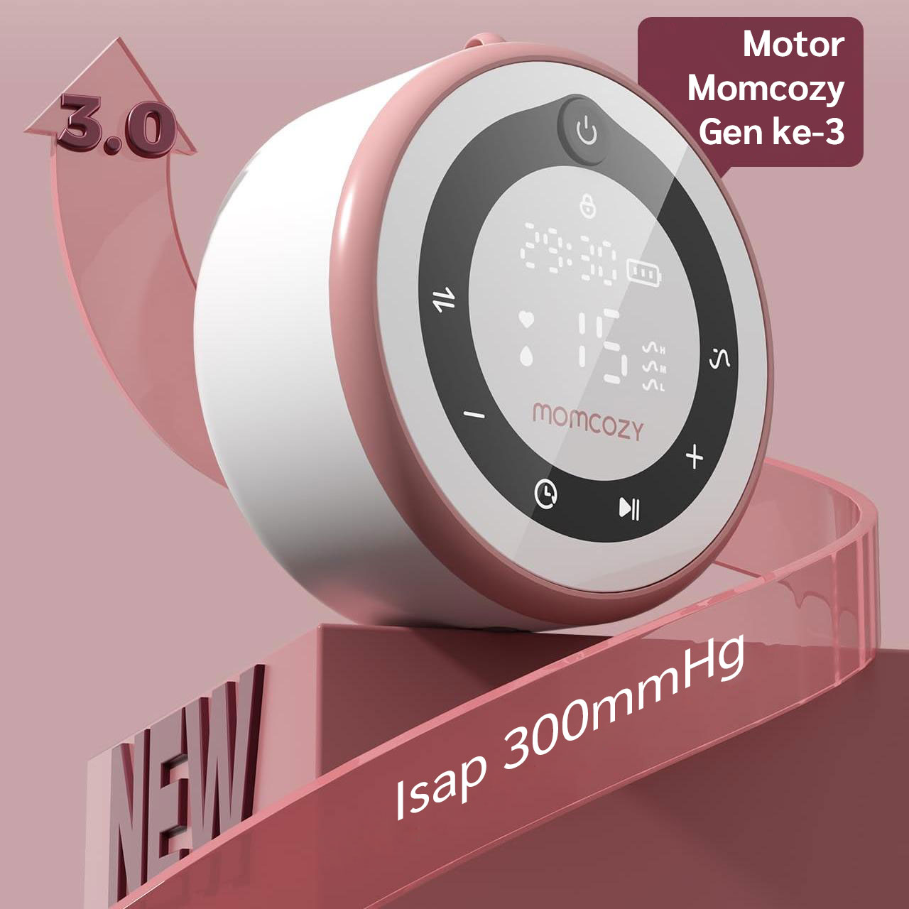 [PRE ORDER] Momcozy V1 Pro Hospital-Grade Wearable Breast Pump description image