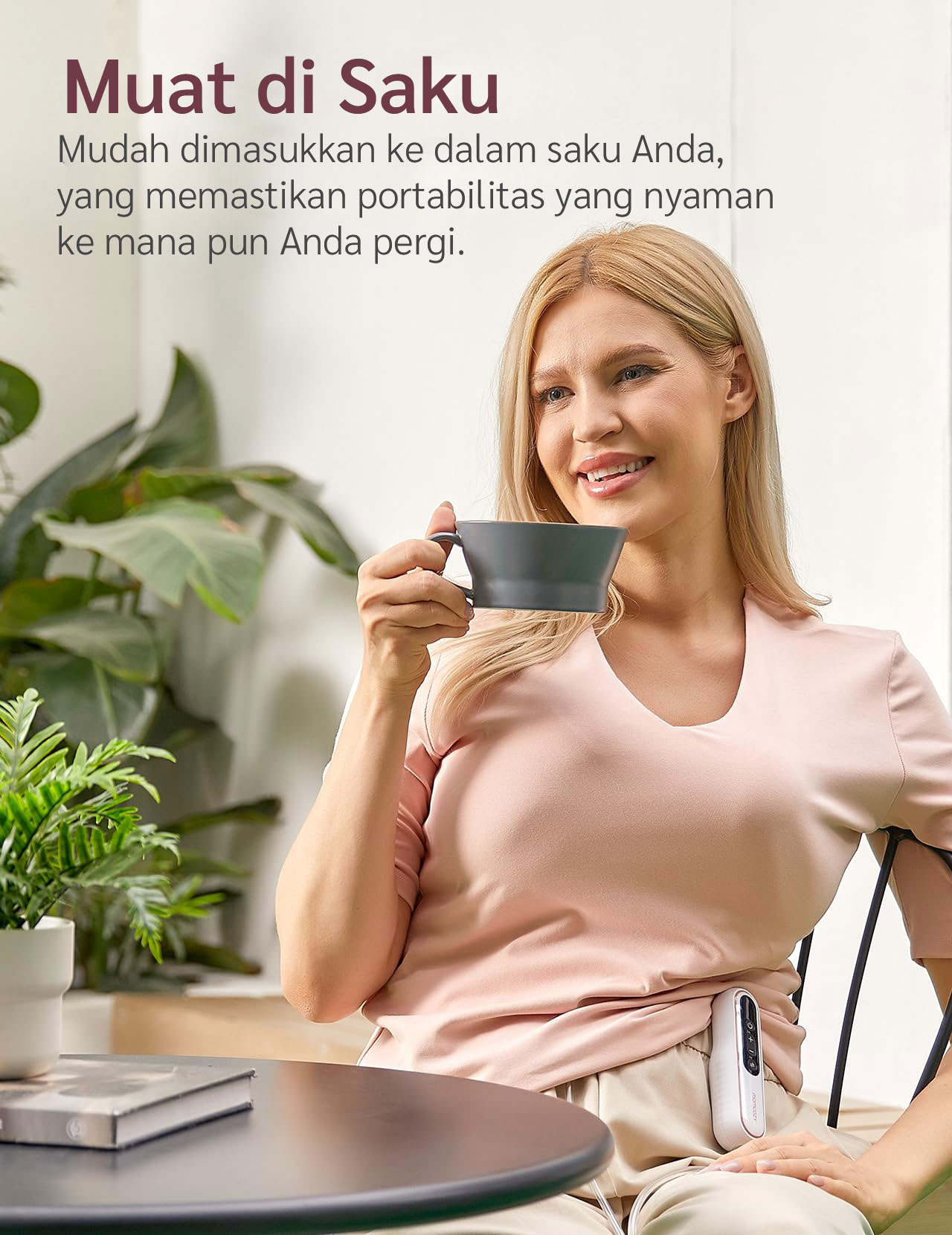 [PRE ORDER] Momcozy V2 Pro Hospital-Grade Wearable Breast Pump (Red) description image
