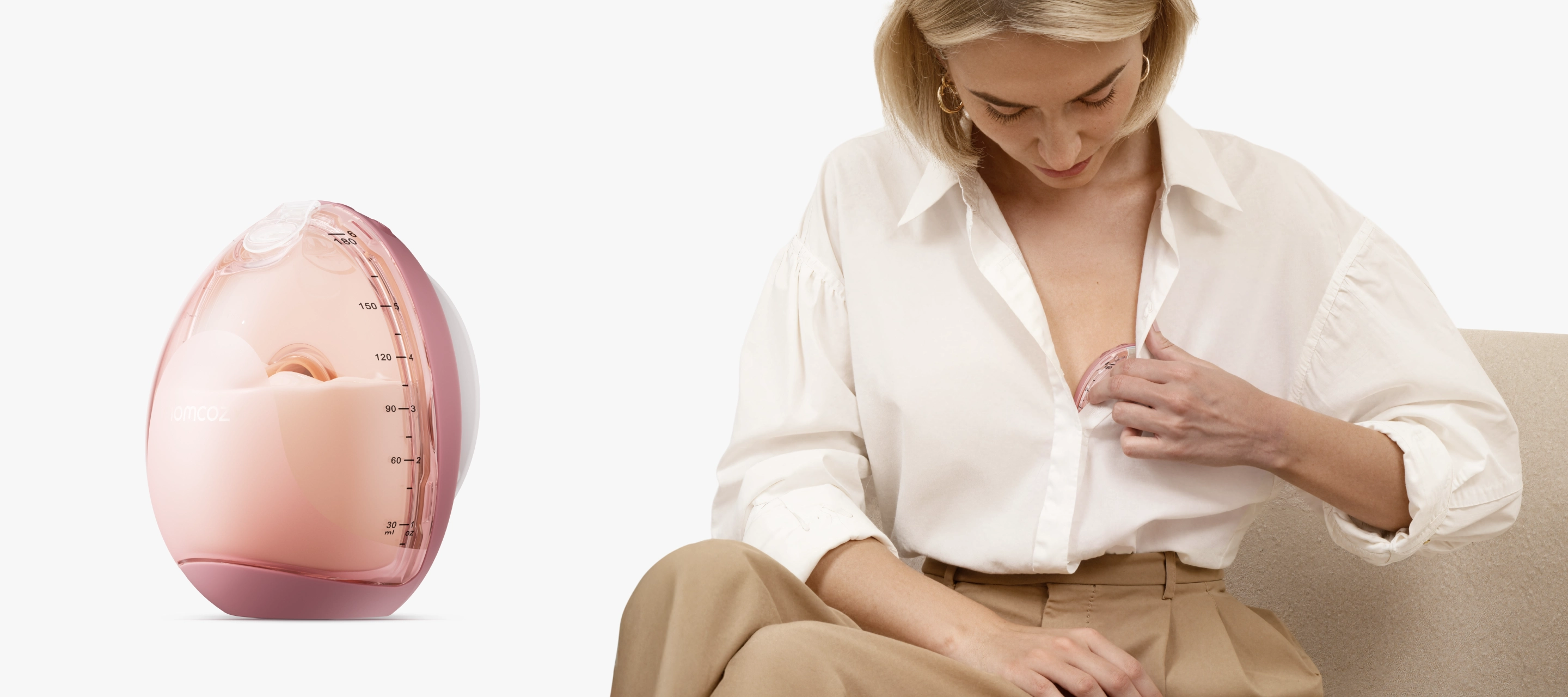 Momcozy Ultraslim Air 1 Breastpump description image